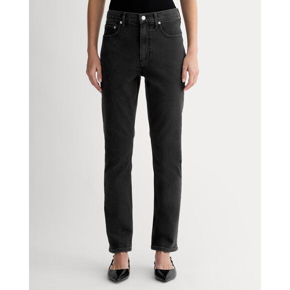 Everlane The Original Cheeky Jean in Washed Black 26R - Picture 1 of 9